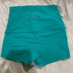 BLUE LULULEMON SHORTS